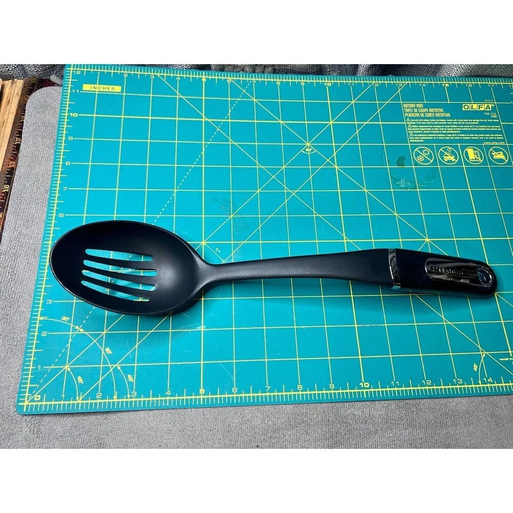 KitchenAid Classic Cook Series 4 Slotted Spoon Black Kitchen Utensil Replacement